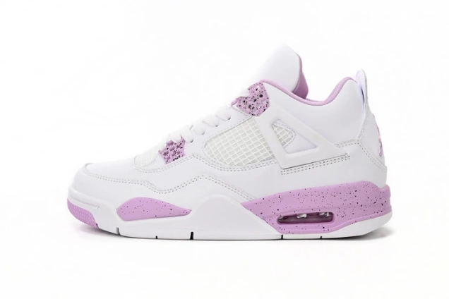 White Pink Jordan Retro 4 CT8527-116 0808